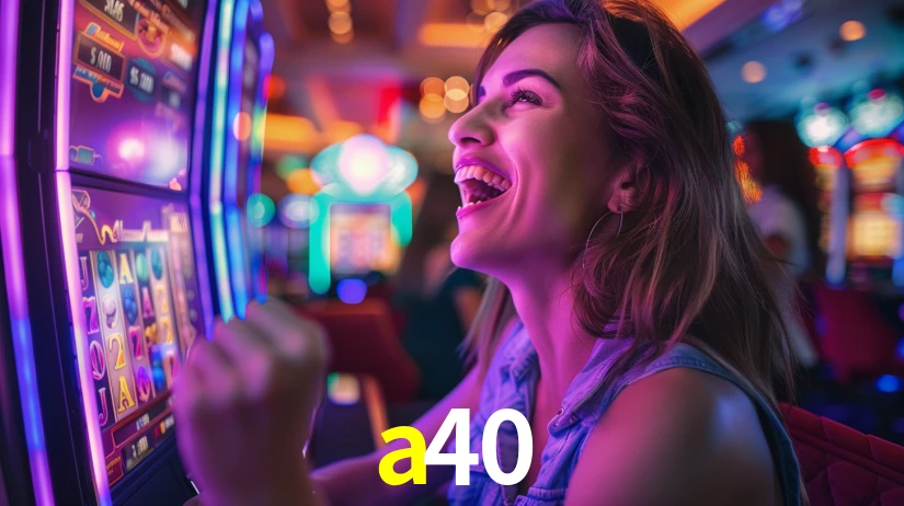 Sinta a adrenalina dos jogos de cassino com a40